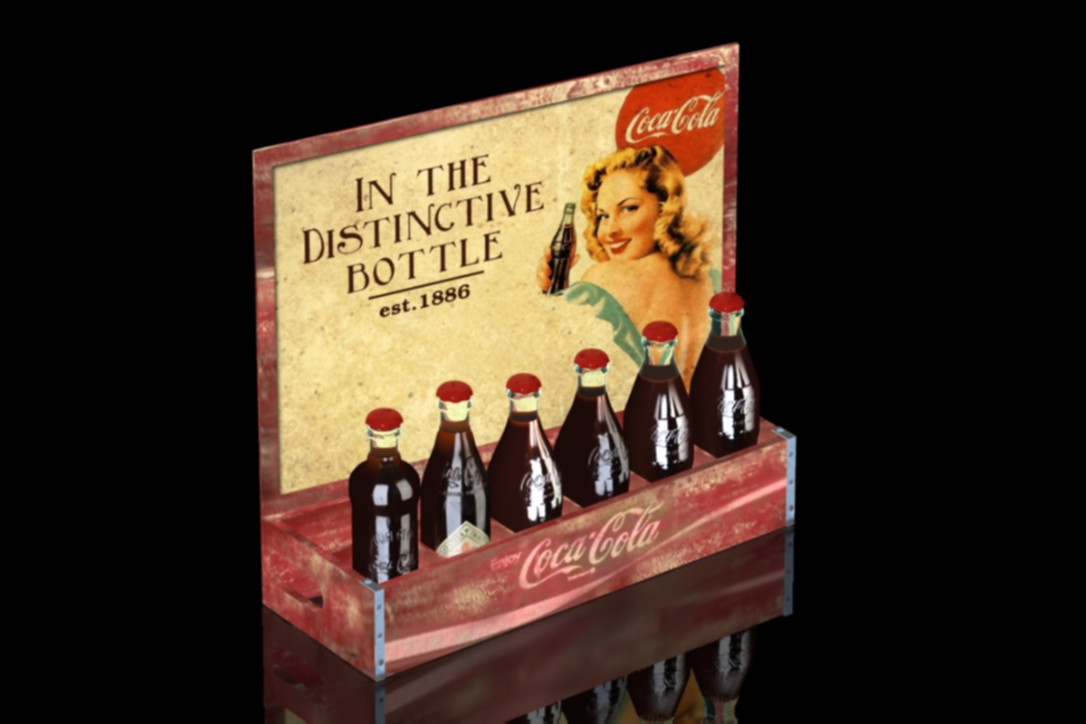 FD 1754 14_Coca Cola pult display